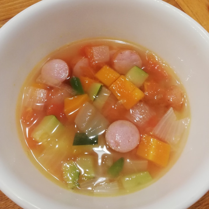フレッシュトマトと夏野菜のスープ レシピ 作り方 By Goma 楽天レシピ フレッシュトマトと夏野菜のスープ レシピ 作り方 By Goma 楽天レシピ
